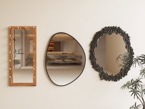 Makeup Room Mirror Ancient Silent Mirror Ancient Silent Mirror Bathroom Mirror Decorative Mirror