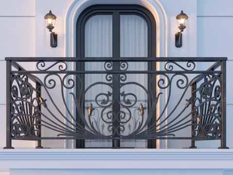 Wrought Iron Railing