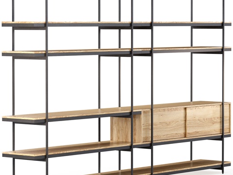 Modern Storage Rack Display Rack Shelf Bookshelf