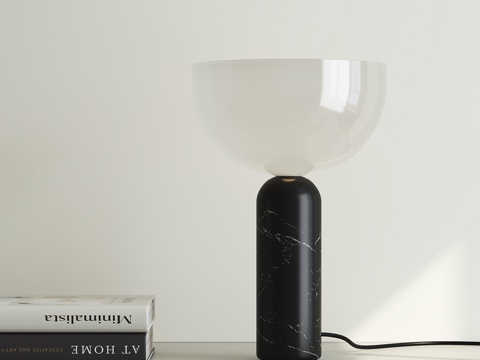 Modern glass table lamp