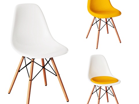 Eames Plastic Side Chair