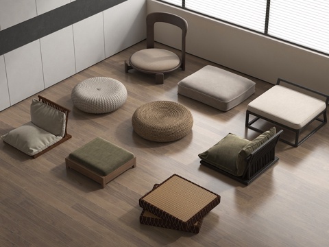 futon cushion tea chair