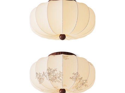 French Mid-century Style Ceiling Lamp