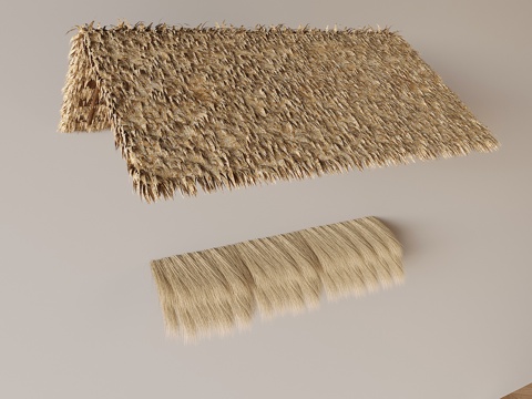 Thatch Shed Grass Bandage Grass Pavilion Thatch Roof Sunshade Chinese Straw Roof Eaves