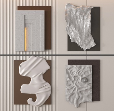 Three-dimensional wall decoration hanging painting