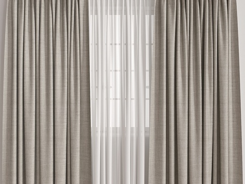 modern fabric curtain gauze curtain