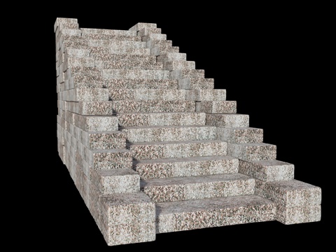 Green Slab Steps Park Steps Old Slab Steps Country Stone Steps Natural Slab Steps