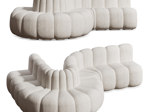 Modern Cream Style Jagger Dining Combo Sofa