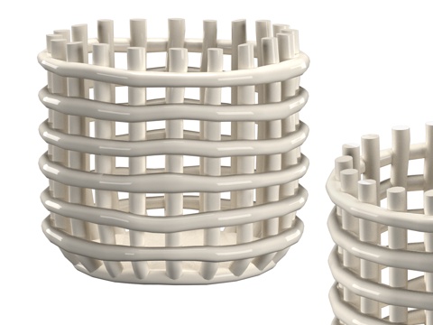 Modern Ceramic Basket