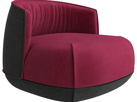 Modern Italian Brioni up armchair