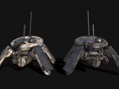 Science and technology sense robot dog war machine