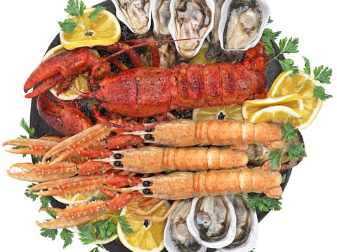 seafood dish seafood platter