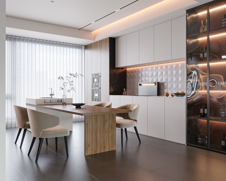 Modern Affordable Luxury Style DiningRoom