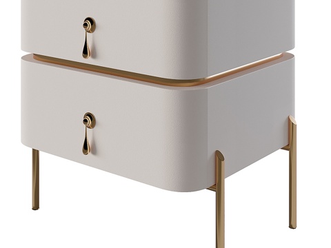 Modern Affordable Luxury Style Bedside Table