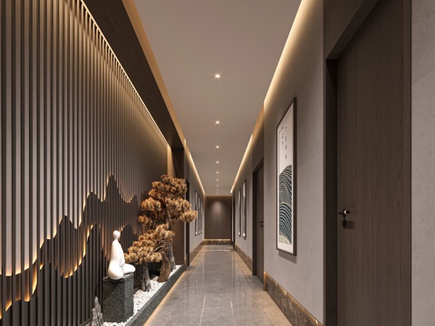 New Chinese Hotel Aisle