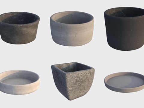 Ancient pottery pot pottery tea set