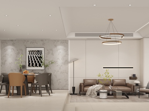 Modern Living&Dining Room