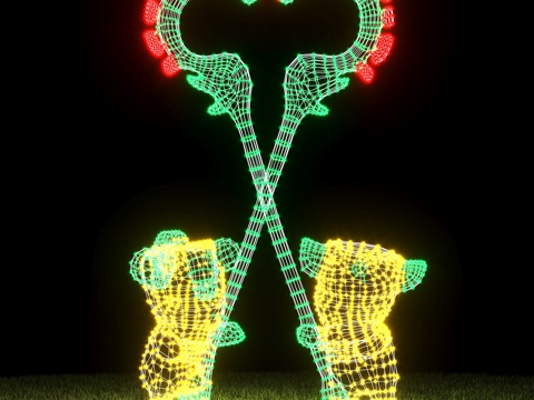 Entusment Beast Light Device Net Red Opening Device