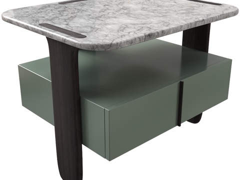 Modern Italian Bedside Cabinet