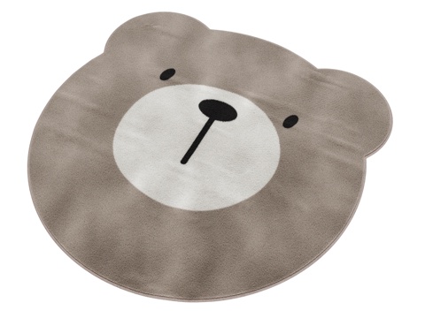 Modern Bear Children's Fabric Carpet