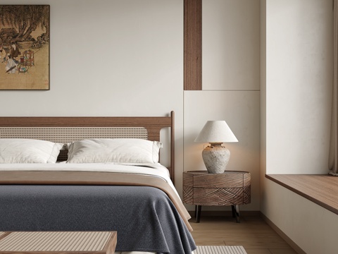 Silent Ancient Style Bedroom