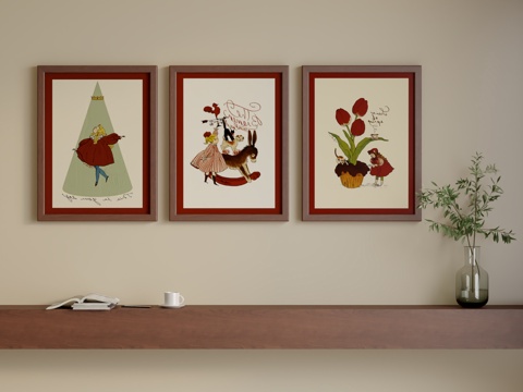 American kids Bedroom Hanging Painting