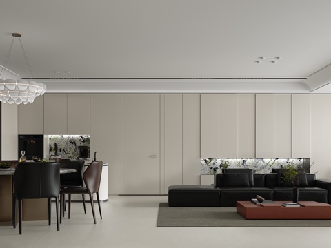 Modern Living&Dining Room