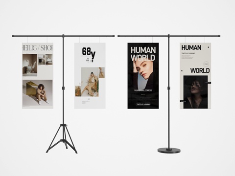 Poster display stand