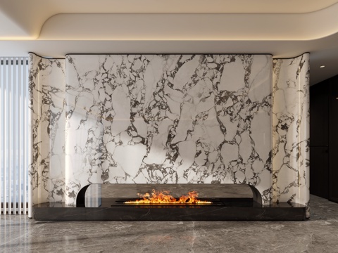 New Chinese stone TV Wall