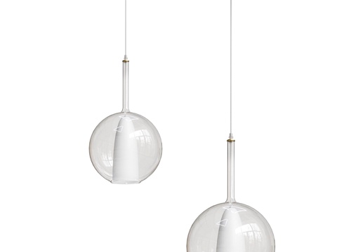 Modern Italian glass chandelier