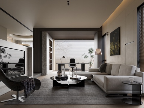 Modern Italian Living Room