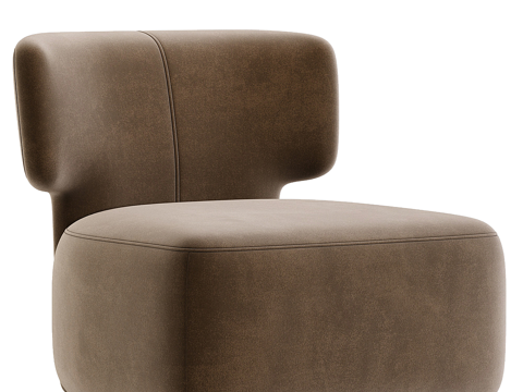 Neo-Chinese Style Affordable Luxury Style Fabric Sofa Chair