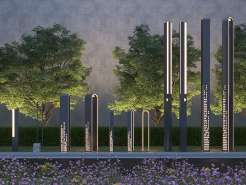 Modern landscape lamp