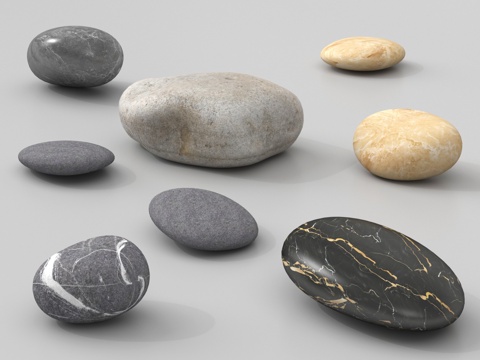Pebbles Five Flower Stone Crushed Stone