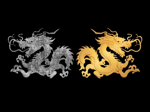 chinese style sculpture, dragon, chinese dragon, dragon king, statue, stone carving, relief, dragon, gold