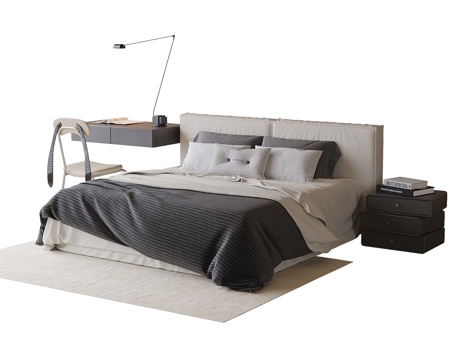 Modern kids Bed Bedside Table Children's Desk Chair