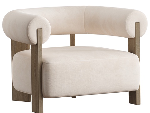 Fabric Single Sofa Fabric Chair Fabric Lounge Chair Fabric Backrest Chair Book Chair Outdoor Rest