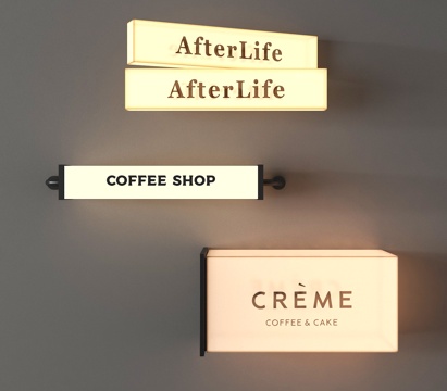 Acrylic light box advertising light box logo light box signboard light box plaque light box