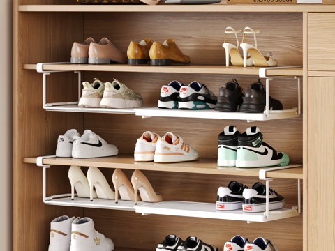 Modern Shoe Cabinet Shoe Rack Shoes Slippers sneaker