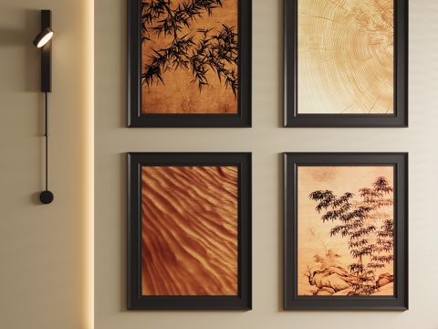 Neo-Chinese Style combination decorative painting