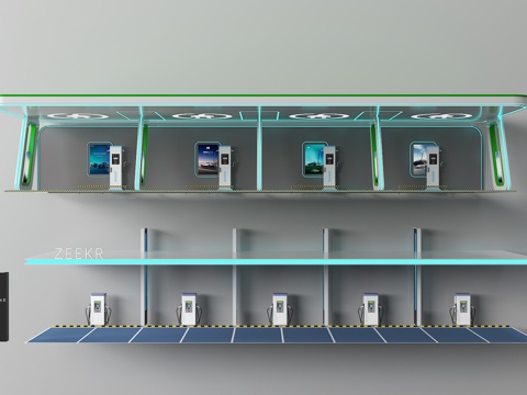 Charging station charging pile equipment carport
