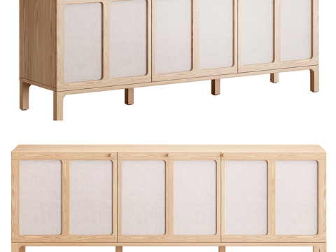 New Chinese Ash TV Cabinet