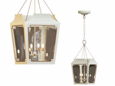 Modern Metal Vintage Chandelier
