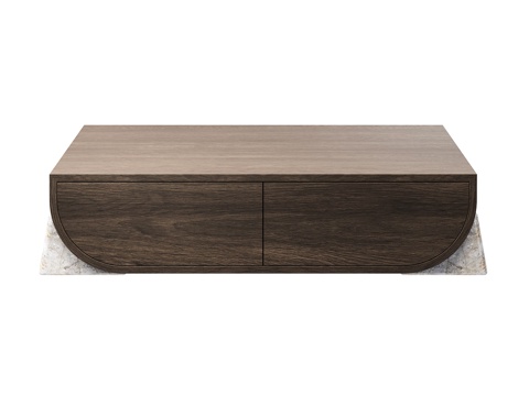 Linteloo Italian Coffee Table Minimalist Coffee Table Solid Wood Coffee Table Marble Coffee Table