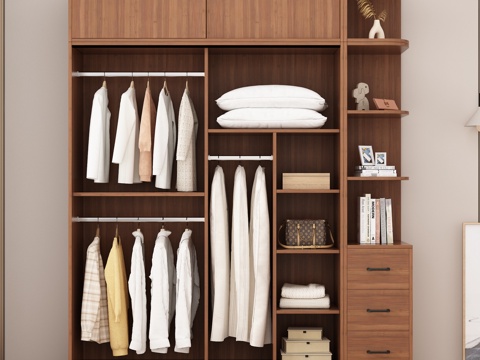 Modern Style Wardrobe Clothing Bag Storage Box Ornaments Combination Book Decorative Painting