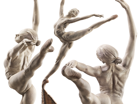 Bronze Ballerina Sculpture
