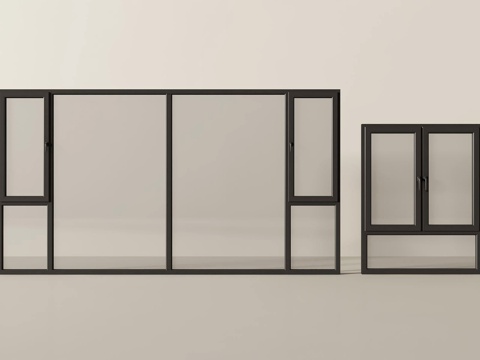 modern windows floor-to-ceiling windows casement windows glass windows
