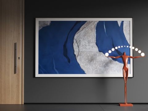 Modern Large Hanging Painting Modern Abstract Hanging Painting Modern Simple Hanging Painting
