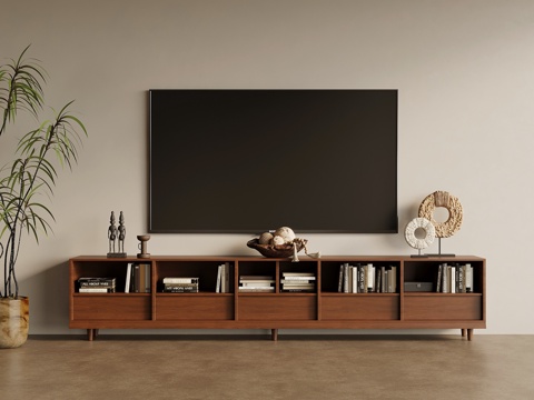 Antique TV cabinet