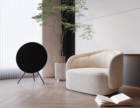 Modern Single Sofa Casual Sofa